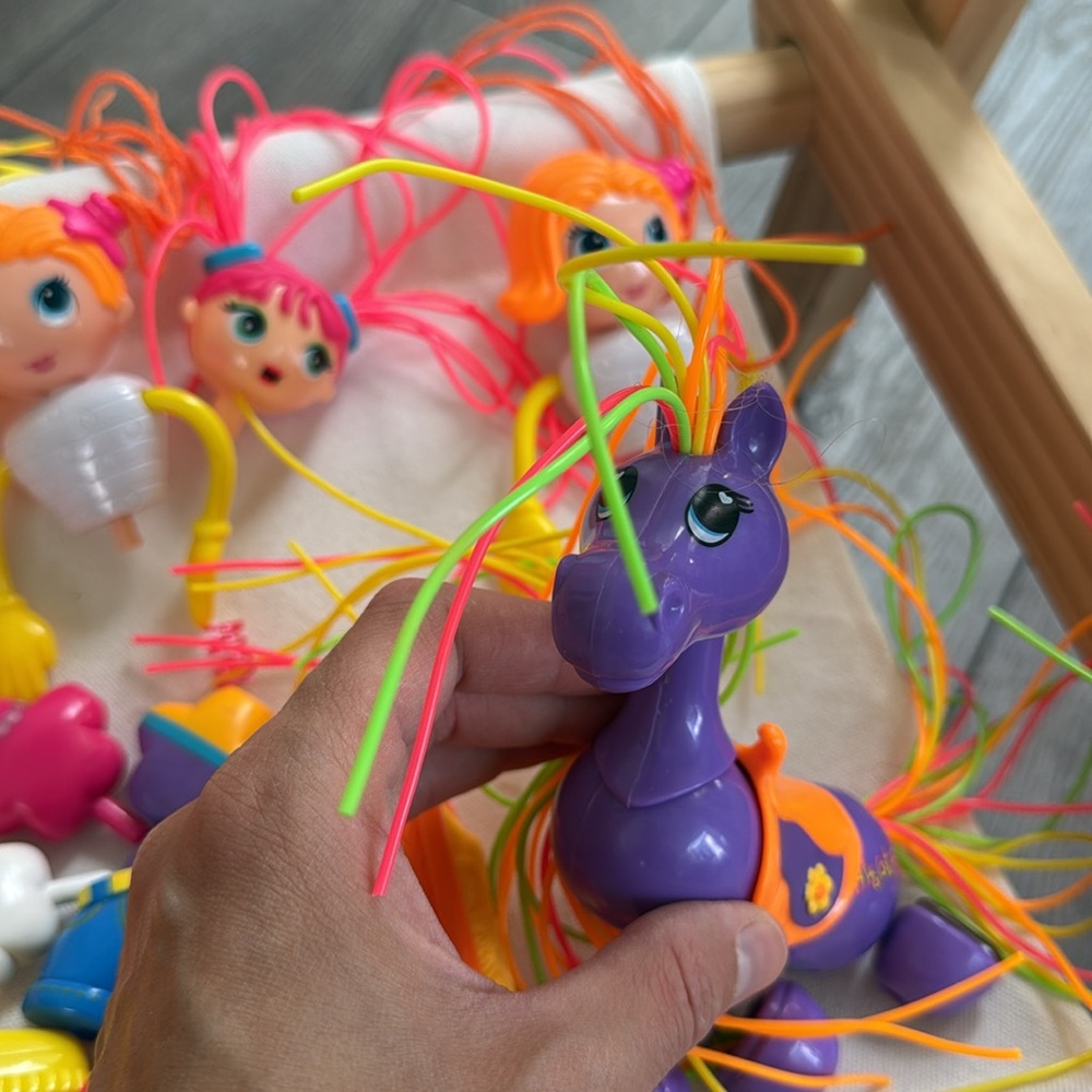 Betty Spaghetty Lot with Horse Dakota - Vintage - Picture 7 of 9